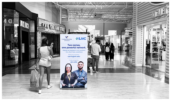 mall advertising