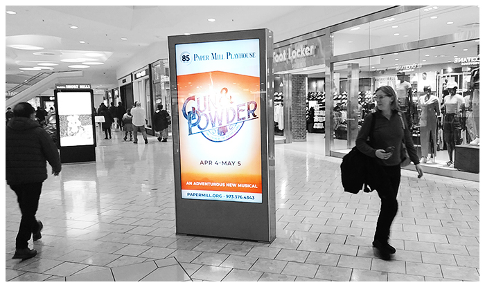 digital advertising mall advertising