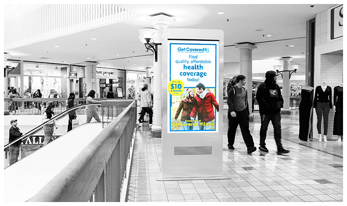 digital mall advertising