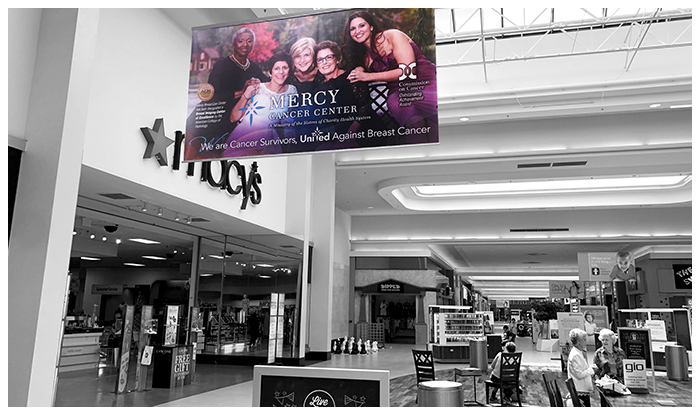mall advertising