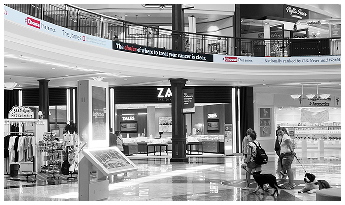 mall advertising