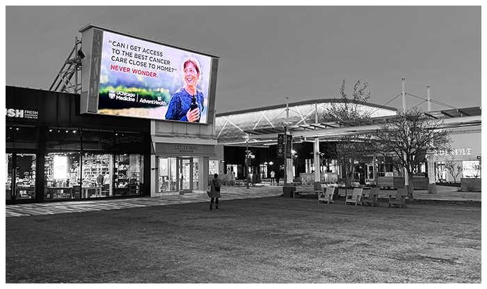 mall advertising