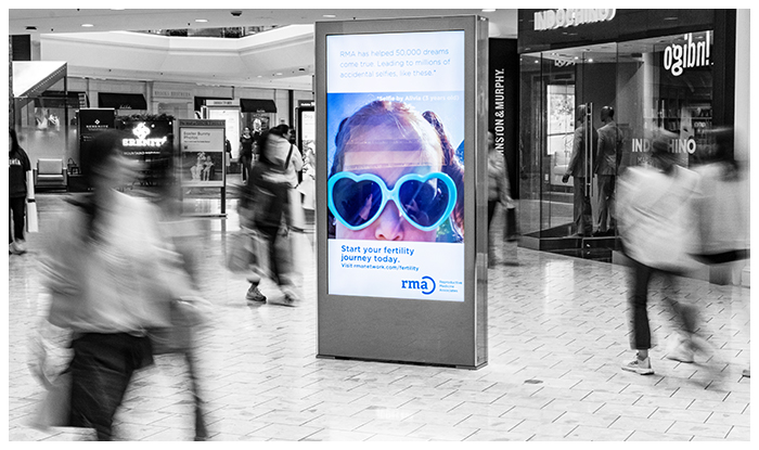 mall advertising