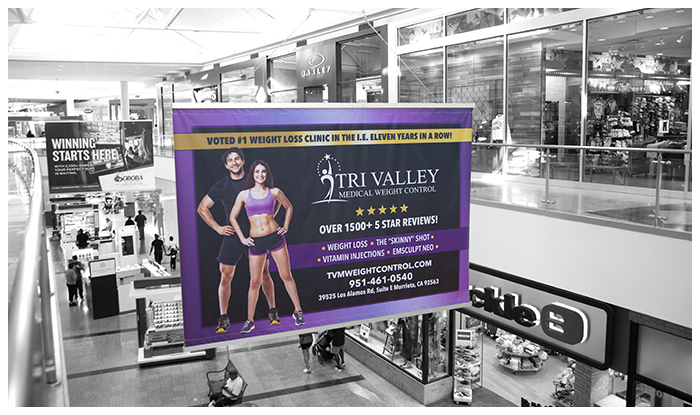 mall advertising