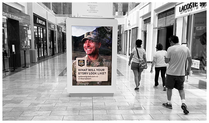 ad panel mall advertising