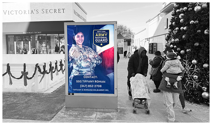 backlits mall advertising