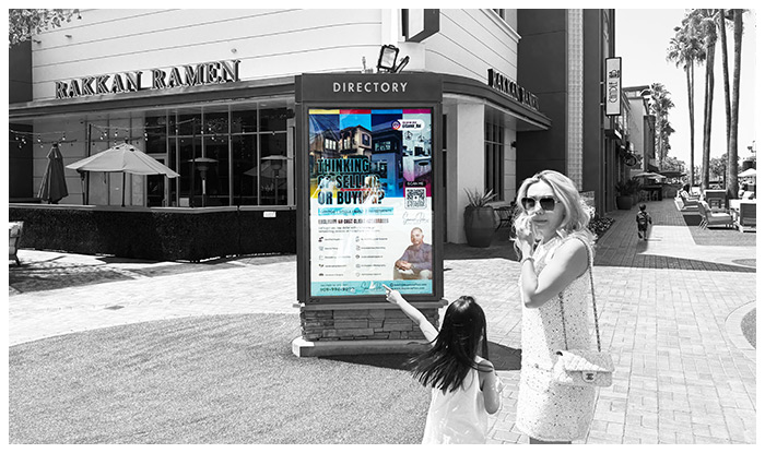 backlits mall advertising