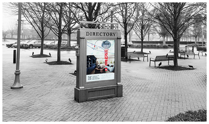 backlits mall advertising