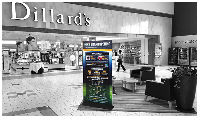mall advertising