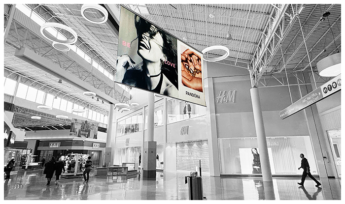 mall advertising